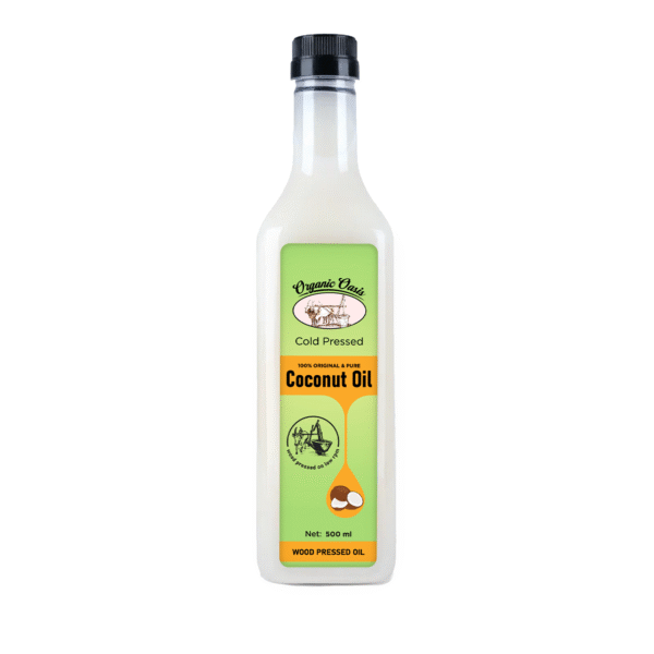 Coconut Oil, Wood-Pressed, Unrefined , Cold Pressed Oil