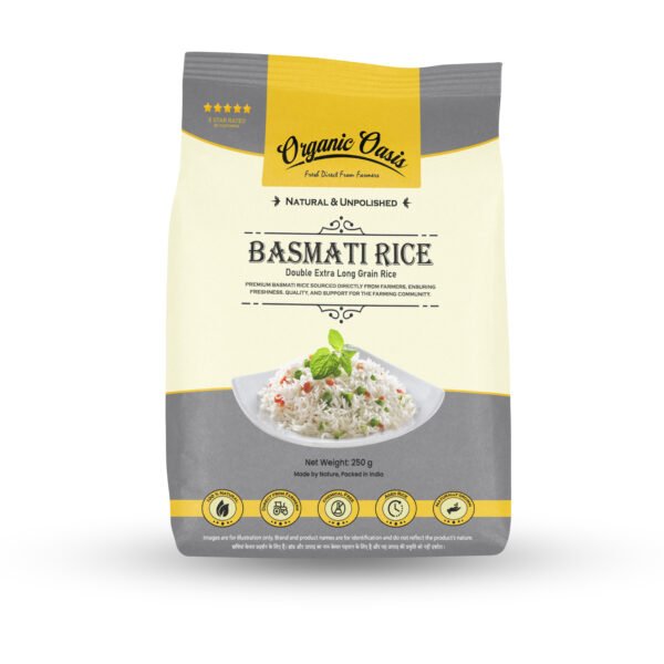 Basmati Rice NATURAL & UNPOLISHED