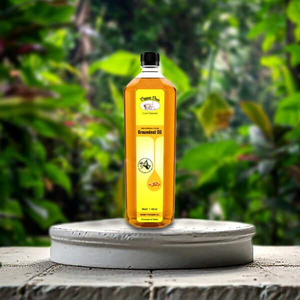 Oraganic Oasis Peanut Oil | Cold-pressed Kachi Ghani | Pure & Natural | Lab-tested Coconut Oil Plastic Bottle (0.5-1 L) - Image 3