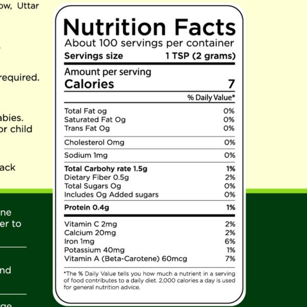 Oraganic Oasis Tulsi Powder by Organic Oasis Nutrition Drink  (200 g, Natural Flavored) - Image 4